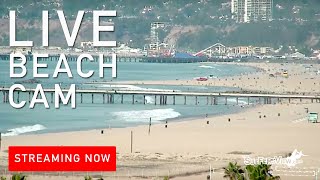 Live Surf Cam Venice Beach California [upl. by Ahseuqal]