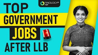 Government ExamsJobs for a Law Student  Career Options After LLB [upl. by Evad]