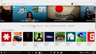 Windows 10  Store Apps finden amp installieren [upl. by Rehtaef982]