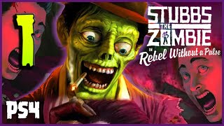 Stubbs the Zombie Remastered Walkthrough Part 1 PS4 XB1 Switch [upl. by Fridlund]