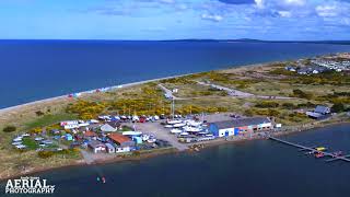 Findhorn on the Moray Coast  Andy Innes Aerial Photography [upl. by Vanhomrigh132]