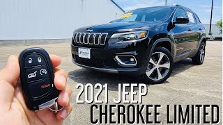 2021 JEEP Cherokee Limited Start up amp Full Review [upl. by Auroora775]