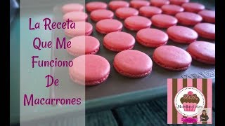 Macarrones La Receta Que Me Ha Funcionado Facil [upl. by Ahsenak]