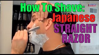 Feather Artist Club Japanese Razor Shave and Review [upl. by Guimar255]