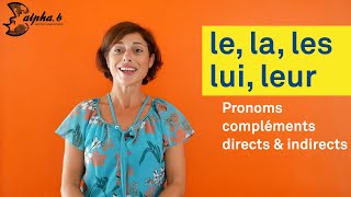 Les ou leur Pronoms personnels compléments  Grammaire française [upl. by Tutto]