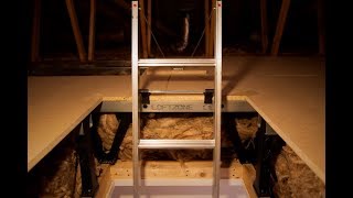 How To Choose amp Install The Right Loft Ladder For Your Home  LoftZone [upl. by Atnahsal]