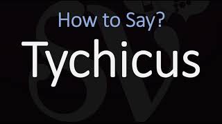 How to Pronounce Tychicus CORRECTLY [upl. by Atinid]