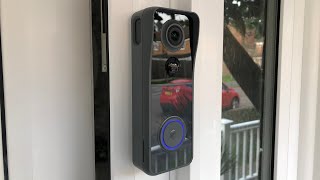 XTU J9 Battery Powered Doorbell Camera [upl. by Kiley]