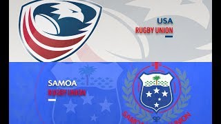 USA v Samoa  FULL MATCH Samoan Commentary [upl. by Nottus502]