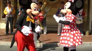 Minnie amp Mickey Dance Together at Disneyland [upl. by Sperling]