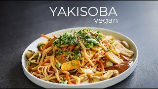 Vegetarian Yakisoba Noodles Recipe TO MAKE TODAY [upl. by Aleunam277]