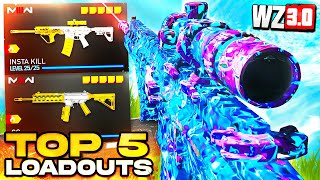 TOP 5 NEW META LOADOUTS in Warzone 3 Best Class Setups [upl. by Maurilia]