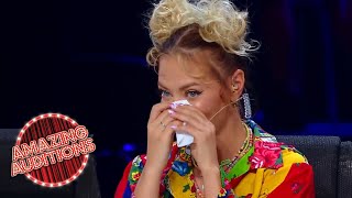 OUTSTANDING X Factor Audition STUNNED Judges And Made Them CRY  Amazing Auditions [upl. by Iamhaj]