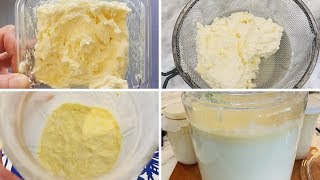 MANTEQUILLA FERMENTADA  con búlgaros kefir de leche [upl. by Pals]