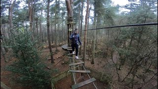 Go Ape Delamere Forest [upl. by Anivol]