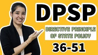 Directive Principles Of State Policy  DPSP  Article 3651  Indian Constitution [upl. by Erihppas]