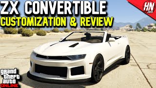 Declasse Vigero ZX Convertible Customization amp Review  GTA Online [upl. by Lorrad]