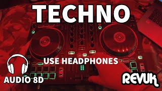 8D Techno Mix  8D AUDIO USE HEADPHONES [upl. by Eanal]