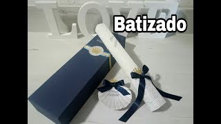 DIY  Como fazer VELA e CONCHA para batizado  Apenas Criativa [upl. by Arlyn]