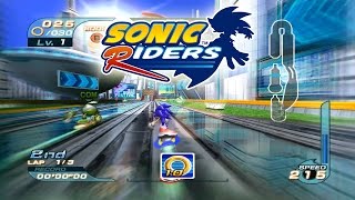 60 FPS Dolphin Emulator 502565  Sonic Riders 1080p  Nintendo GameCube [upl. by Wilden]