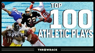 Top 100 Most INSANE Athletic Plays in NFL History [upl. by Luebke]