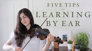 5 TIPS for learning fiddle tunes BY EAR [upl. by Caswell]