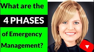 What are the 4 Phases of Emergency Management [upl. by Rammus]