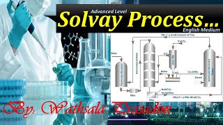 Solvay Process For Sodium Carbonate ProductionIndustrial ChemistryOnline Learning Advanced Level [upl. by Aleyak]