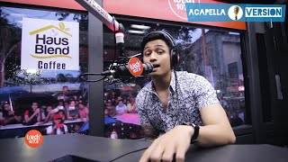 Michael Pangilinan performs quotBakit Ba Ikawquot Live on Wish 1075 acapella version [upl. by Fiorenze]