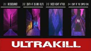 Ultrakill  Act 1  Layer 2  Lust  All Secrets amp Challenges [upl. by Auqinom]