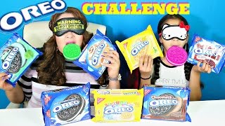 OREO COOKIES CHALLENGE B2cutecupcakes [upl. by Asteria]