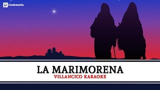 La Marimorena KARAOKE Villancico En el Portal de Belen Musica de Navidad Ande Ande La Marimorena [upl. by Vanthe124]