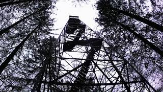 Inside an abandoned PA Fire Tower  Cherry Springs and Goodall [upl. by Orna832]