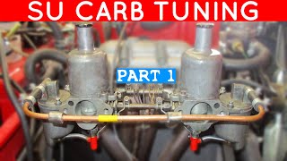 SU Carburettor Tuning  Part 1  Roundtail Restoration [upl. by Herstein]