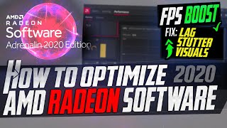 🔧 How to Optimize AMD Radeon Settings For GAMING amp Performance The Ultimate GUIDE 2020 Adrenaline [upl. by Iderf]