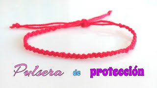 Cómo hacer una PULSERA ROJA de PROTECCIÓN SIGNIFICADO Y COMO COLOCARLA [upl. by Larual769]