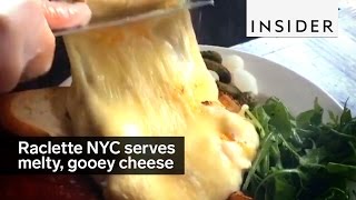 Raclette NYC has incredible cheese [upl. by Jack438]