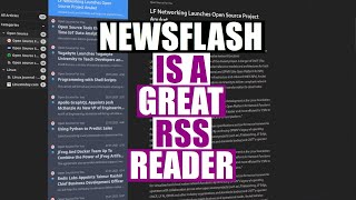 Read Your RSS Feeds With NewsFlash [upl. by Ahterahs]