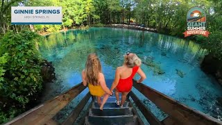 Giant Summer Adventure Ginnie Springs in High Springs Florida [upl. by Xed]