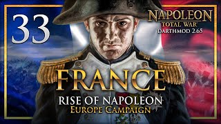 RUSSIA BREAKS THROUGH NAPOLEONS LINES Napoleon Total War Darthmod  France Campaign 33 [upl. by Yrahk]