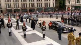 Diamond Jubilee  National Service of Thanksgiving St Pauls Cathedral  Part 1 of 2 [upl. by Nauqel406]