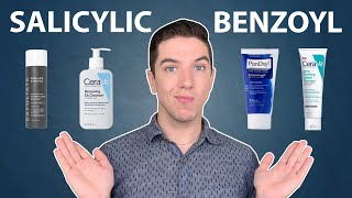 Salicylic Acid vs Benzoyl Peroxide Which is Best [upl. by Eecyac]