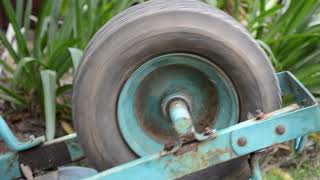 How to replace your old wheelbarrow wheel bearings [upl. by Rebliw74]