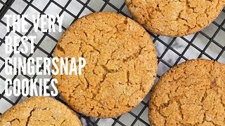 The Very Best Gingersnap Cookies [upl. by Brooks]