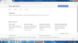 Download and Install Google Earth [upl. by Aihsatal]
