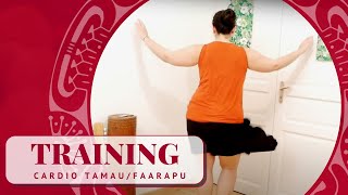 CARDIO TAIRI TAMAUFAARAPU  Tahitian dance training [upl. by Wolfy]