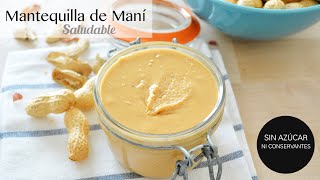 Mantequilla de Maní Casera y Saludable en 10 min [upl. by Odraude481]