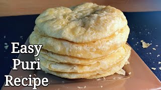 Mauritian Soft Poori Recipe  Recette Ti Puri Mauricien [upl. by Edra]