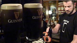 How to Pour the Perfect Pint of Guinness [upl. by Inami]