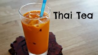 How to Make Thai Tea  easy recipe [upl. by Eleaffar]